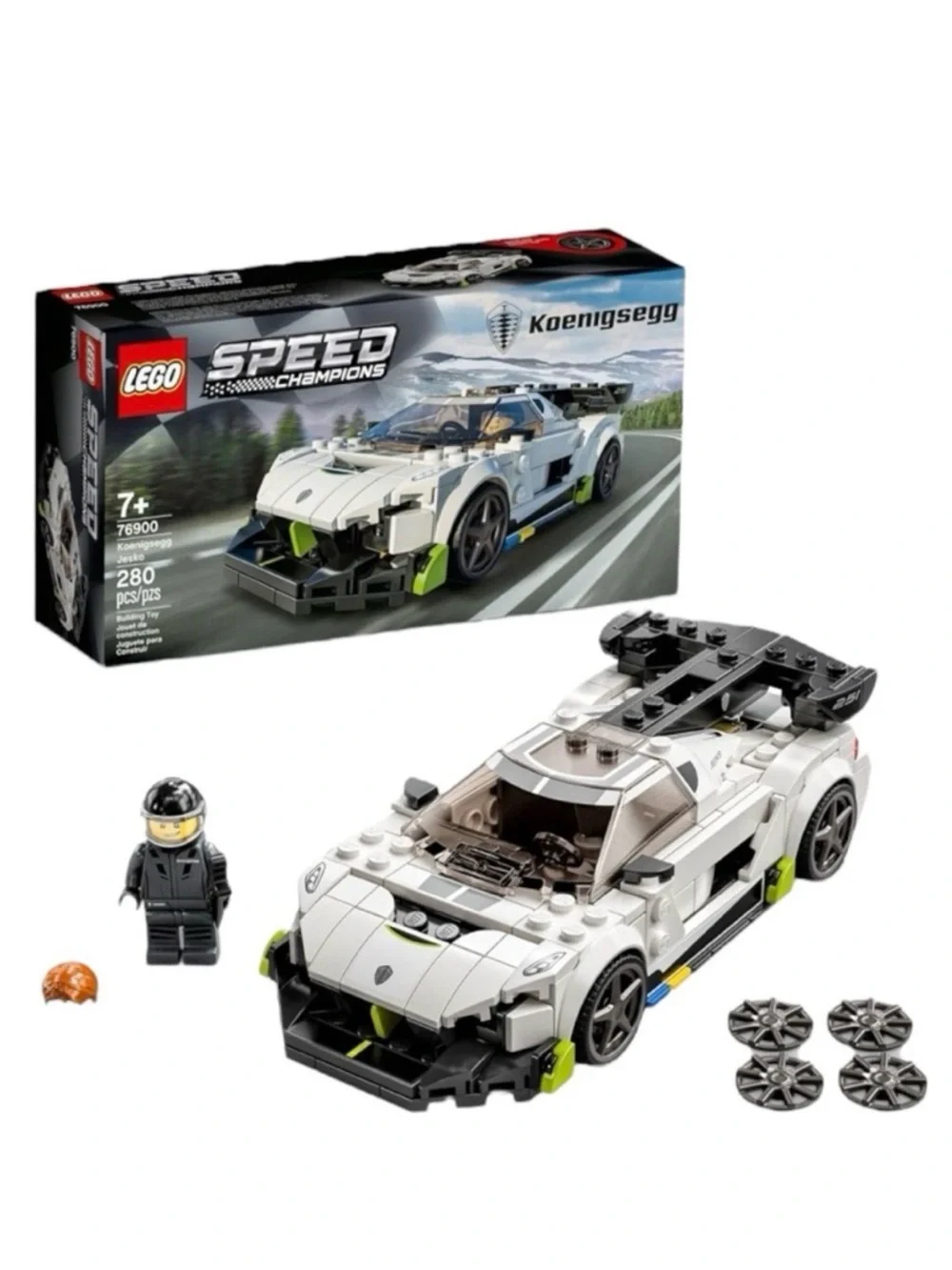 LEGO Speed Champions Koenigsegg Jesko 76900 Racing Sports Car Brick Toy NEW